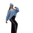 pantalone in maglia home